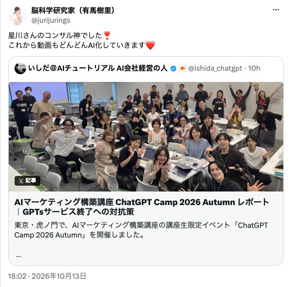 有馬樹里さんの投稿
